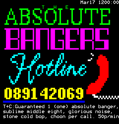 Absolute Bangers Hotline