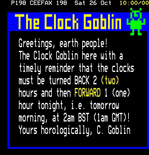 The Clock Goblin