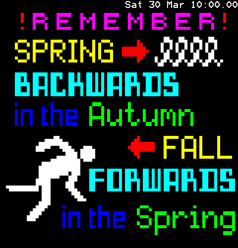 Clocks Change